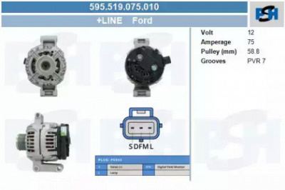 CV PSH 595519075010 -  Генератор